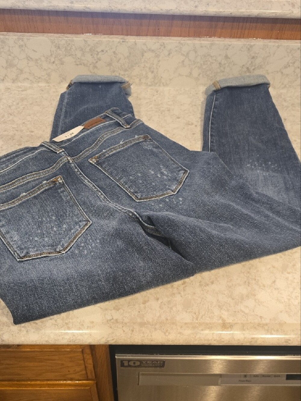 rag & bone Classic Indigo Straight-Leg Women’s Jeans - Picture 4 of 4